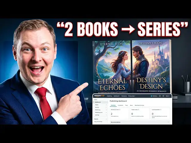 Video thumbnail for BookNova AI: I Created My First Book Series