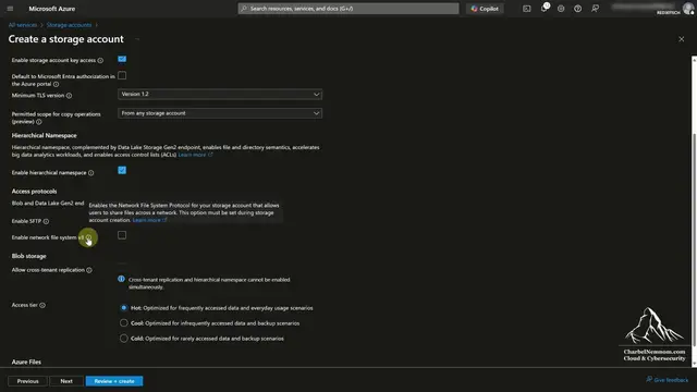 'Video thumbnail for Enable SFTP for Azure Blob Storage'