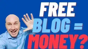 Video thumbnail for How to Start a Blog for Free and Make Money