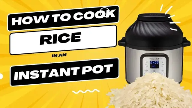 Video thumbnail for Never Burn Your Rice Again - How to Cook Rice in an Instant Pot!