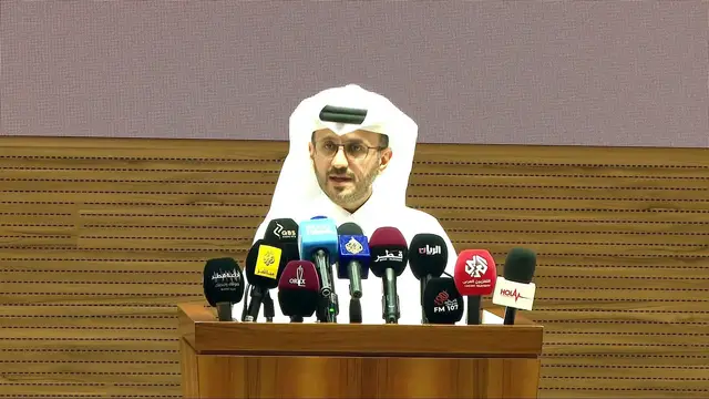 Video thumbnail for Qatar says Hormuz crisis needs diplomatic solution as global fallout grows