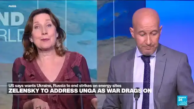 Video thumbnail for US says wants Ukraine, Russia to end strikes on energy sites