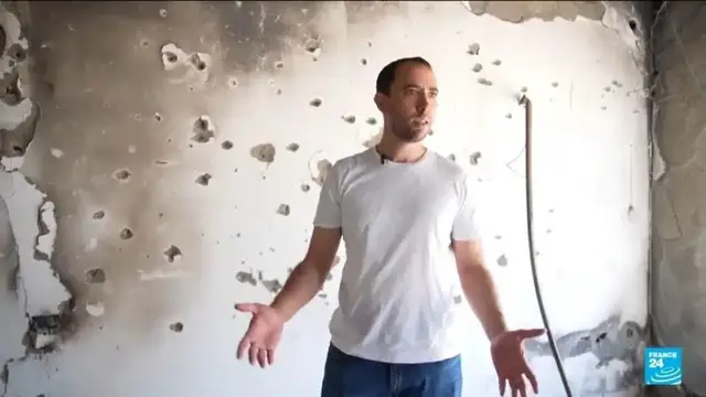 'Video thumbnail for Israel: Former Hamas hostages struggle to keep hope on October 7'
