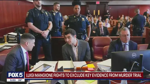 Video thumbnail for Luigi Mangione's team fights to exclude key evidence from trial