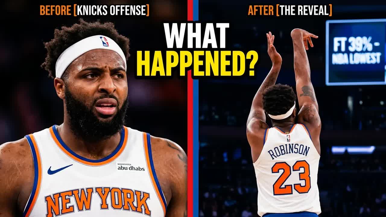 Video thumbnail for KNYT: Mitchell Robinson Finally EXPLAINS His Free Throw Struggles