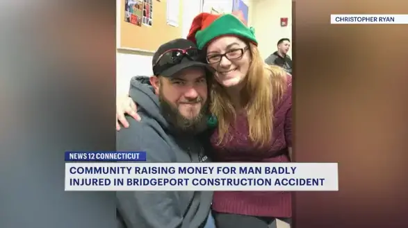 Video thumbnail for 'Still many challenges.' Community raising money for man seriously injured in Bridgeport construction accident
