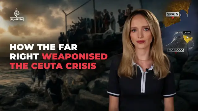Video thumbnail for How the far right weaponised the Ceuta crisis