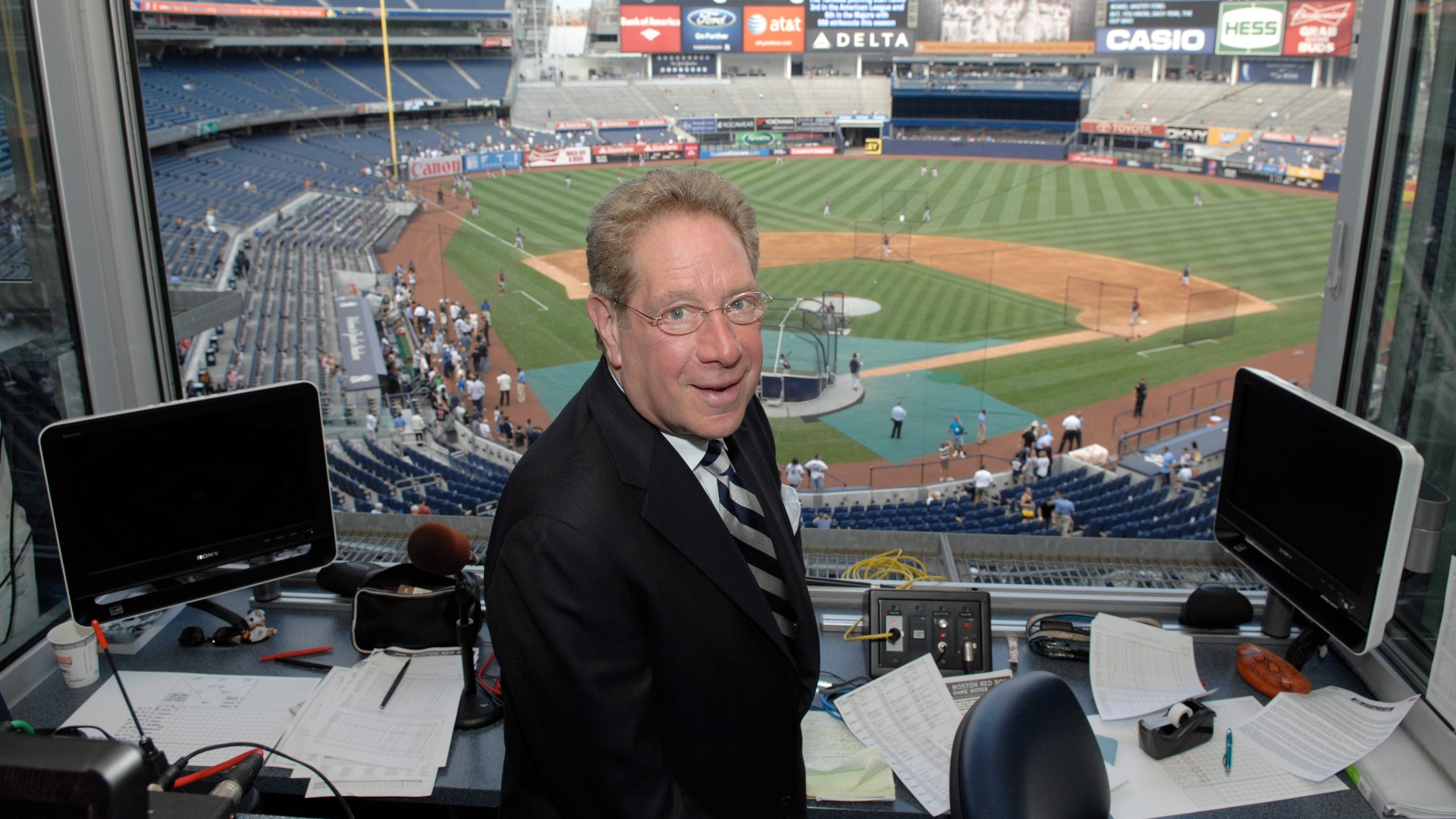 Video thumbnail for Remembering John Sterling: A Yankees Legend Passes Away at 87