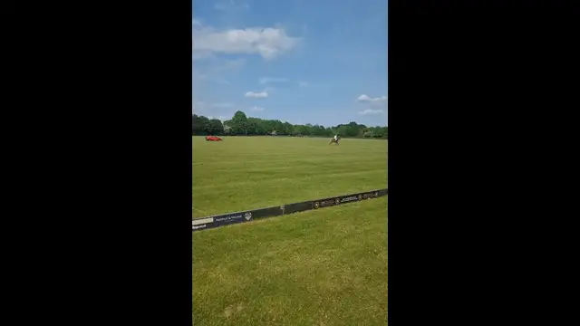 Video thumbnail for Lamborghini and Horse Race at UK Polo Event