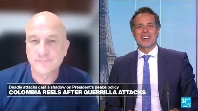 'Video thumbnail for Colombia: Deadly attacks cast a shadow on President’s peace policy'