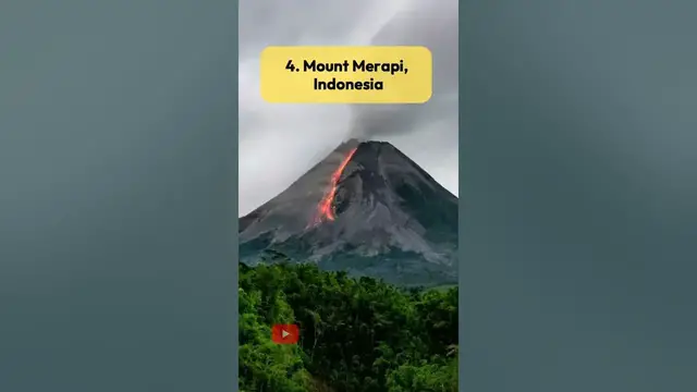 Video thumbnail for Top 10 Active Volcanoes in the World #shorts #volcano