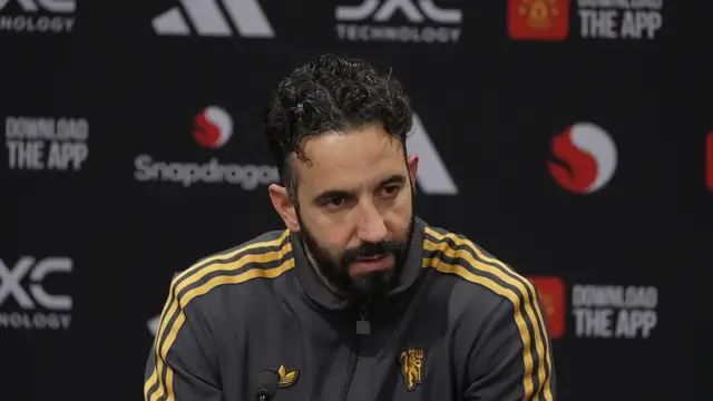 Video thumbnail for Amorim 'frustrated and angry' after United held to 1-1 draw against West Ham