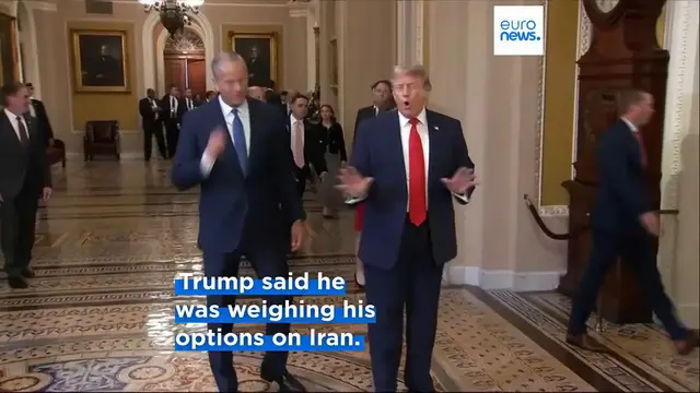 Video thumbnail for US and Iran trade threats as fears of return to all-out war mount