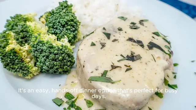 Video thumbnail for Slow Cooker Ranch Pork Chops & Potatoes