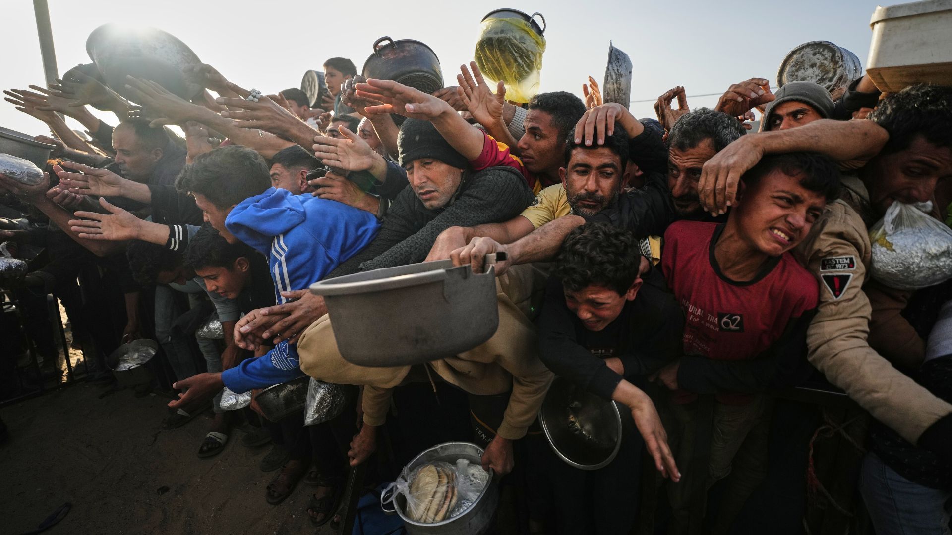 Video thumbnail for Global hunger report warns famine could return quickly to the Gaza Strip