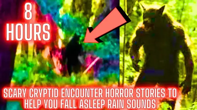 Video thumbnail for Scary Cryptid Encounter Horror Stories In The Rain To Help You Fall Asleep 8 Hours