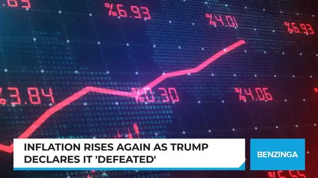 'Video thumbnail for Inflation Rises Again As Trump Declares It 'Defeated''