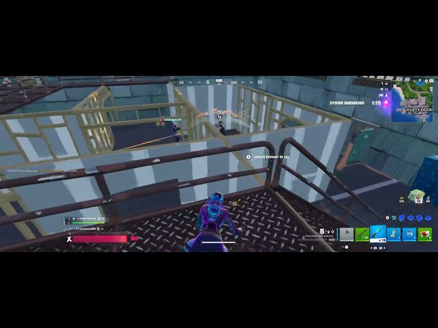 Video thumbnail for Fortnite 2026 01 08   20 21 26 140 Eliminated DVR