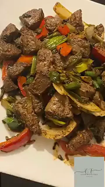 Video thumbnail for Stir-Fry Liver with Vegetables