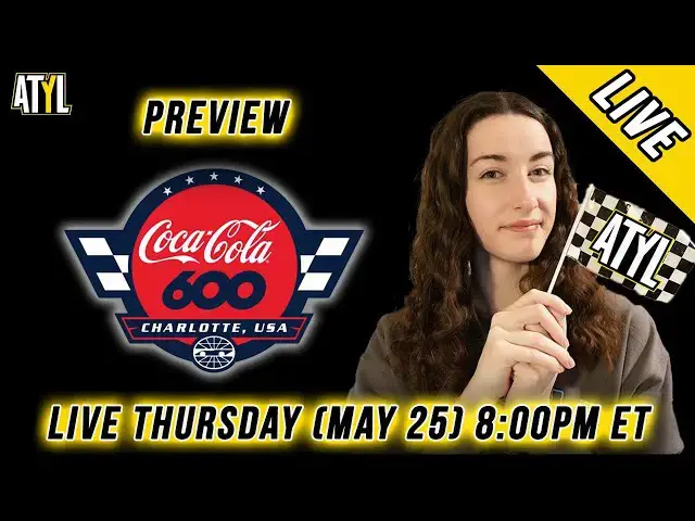 Video thumbnail for Let's Chat [LIVE]: Coca-Cola 600 Preview / NASCAR Ranking + News