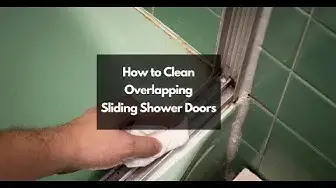 Video thumbnail for How to Clean Overlapping Sliding Shower Doors – CleaningTuts