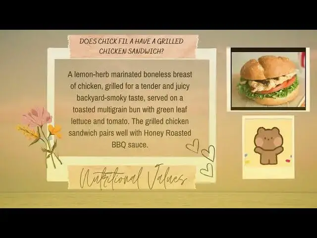 Video thumbnail for Does Chick Fil Have a Grilled Chicken Sandwich?