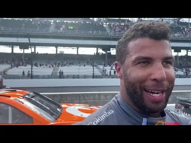 Video thumbnail for Bubba Wallace Scores Top-5 Finish at Indy Road Course After Overcoming Lose Wheel