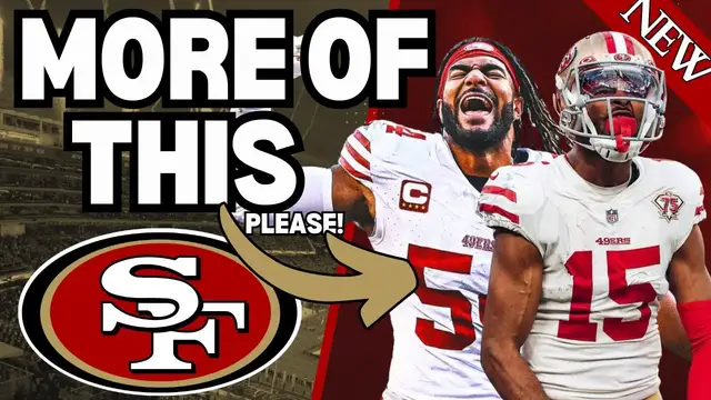 'Video thumbnail for The 49ers Just Got A TON of Good News! | San Francisco 49ers'