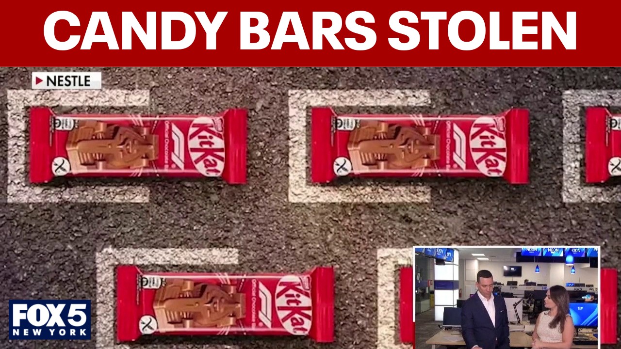 Video thumbnail for 12 tons of KitKat candy bars stolen in large heist