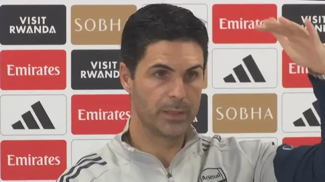 'Video thumbnail for ‘Player welfare and fans have to come first’ – Arteta on fixture pile-up after Palace EFL Cup tie'