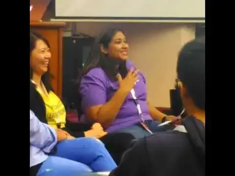 Video thumbnail for Women in Tech panel at FOSS my 2016