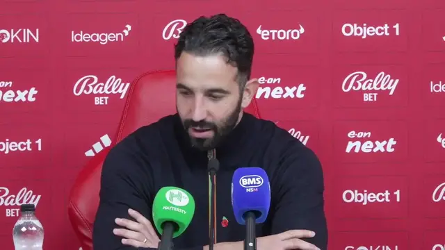 'Video thumbnail for 'We lost control and paid the price' - Amorim on United's draw with Forest'