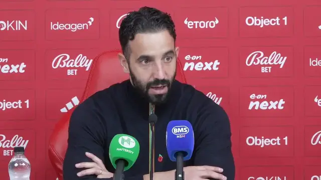 'Video thumbnail for 'We lost control and paid the price' - Amorim on United's draw with Forest'