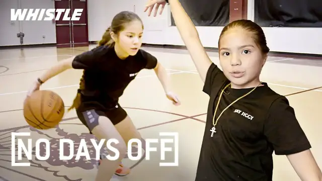 'Video thumbnail for 10-Year-Old HANDLES Like Kyrie Irving | Jiggy Izzy Highlights'