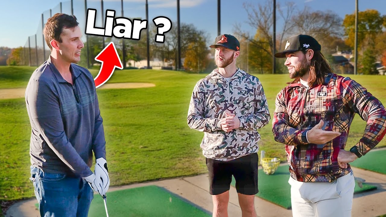 Video thumbnail for Giving free golf clubs to honest golfers