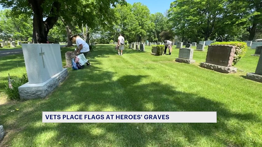 Video thumbnail for Bridgeport veterans pay tribute to fallen heroes ahead of Memorial Day