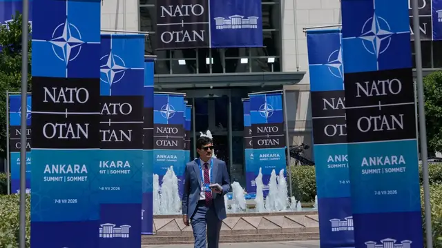 Video thumbnail for NATO summit in Turkiye spotlights Ankara’s push for defence autonomy