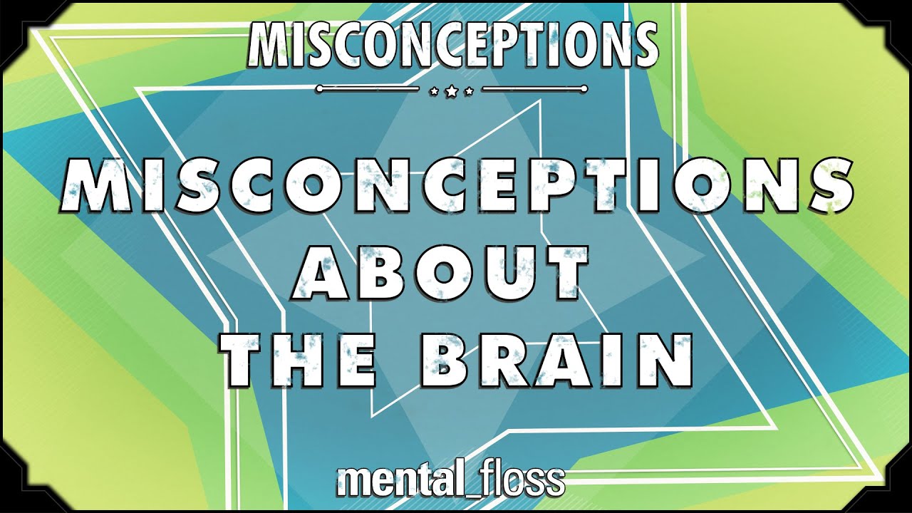 Video thumbnail for Misconceptions about the Brain- mental_floss on YouTube (Ep. 49) | Mental Floss