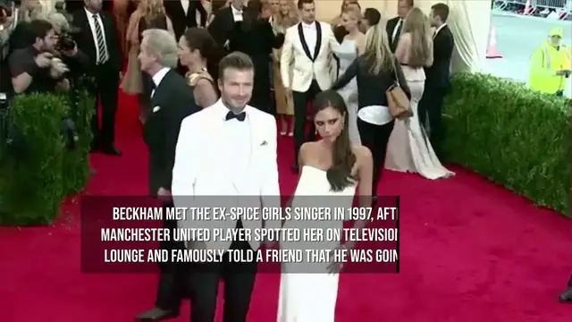 Video thumbnail for David and Victoria Beckham celebrate 27th wedding anniversary.