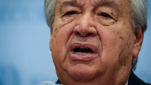 'Video thumbnail for UN chief resists labeling Israel’s war on Gaza as genocide, despite UN inquiry findings'