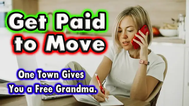 'Video thumbnail for Towns that Will Pay Remote Workers to Move.  (One gives you a grandma)'