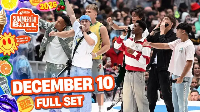 Video thumbnail for December 10 - Full Set (Live at Capital's Summertime Ball 2026)