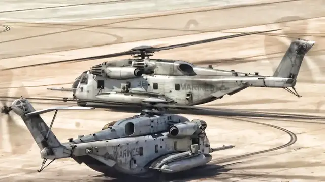 'Video thumbnail for Marines Mass Launch • Ospreys and Helicopters'