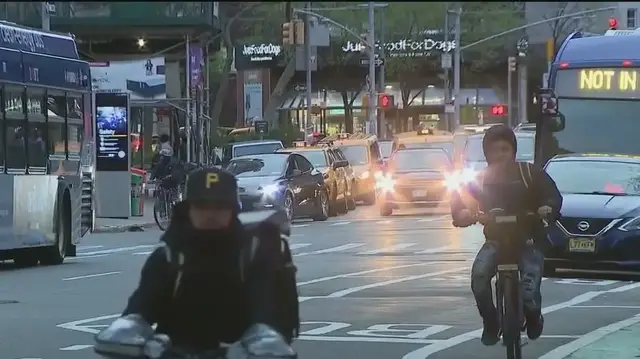 Video thumbnail for NYC DOT announces 'microhubs' for delivery trucks