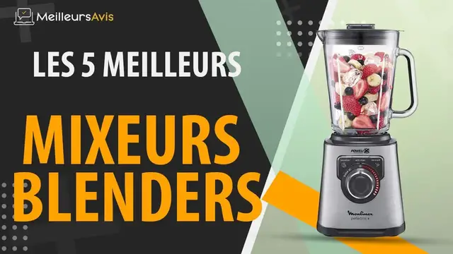 Video thumbnail for ⭐️ MEILLEUR MIXEUR BLENDER - Avis & Guide d'achat (Comparatif 2021)