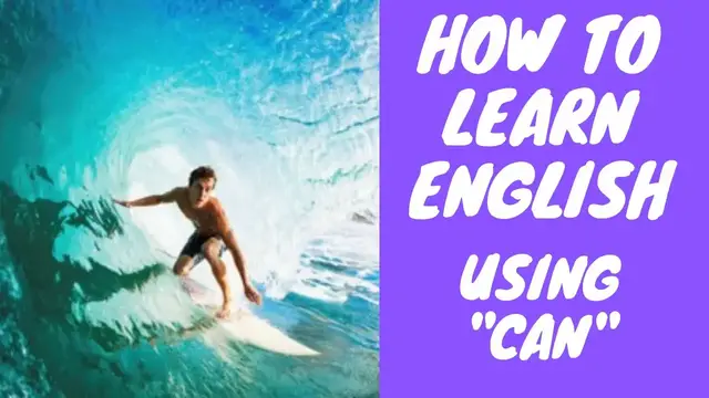 Video thumbnail for How to Learn English:  Uses of "Can" in English