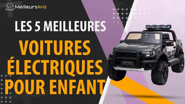 Video thumbnail for ⭐️ MEILLEURE VOITURE ÉLECTRIQUE POUR ENFANT - Avis & Guide d'achat (Comparatif 2021)
