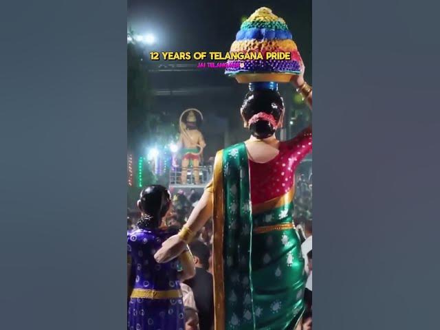 Video thumbnail for we celebrate the formation of Telangana, honoring its rich culture, history, traditions