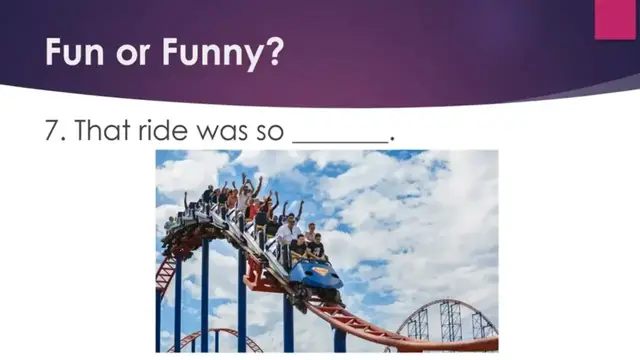 Video thumbnail for Say it Correctly in English:  Fun or Funny?