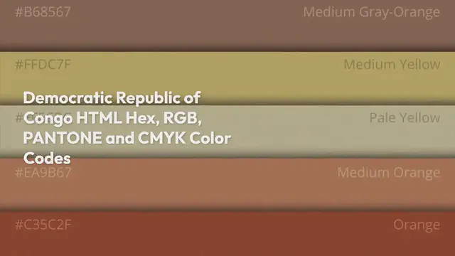 Video thumbnail for Democratic Republic of Congo Flag Colors